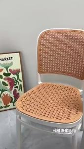 MOLORE | Stackable Plastic Wicker Armchair For Indoor And Outdoor Use