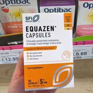 British HB children#39s fish oil Höberry EQUAZEN fish oil DHA children 3 years old 5 years old 180 tablets