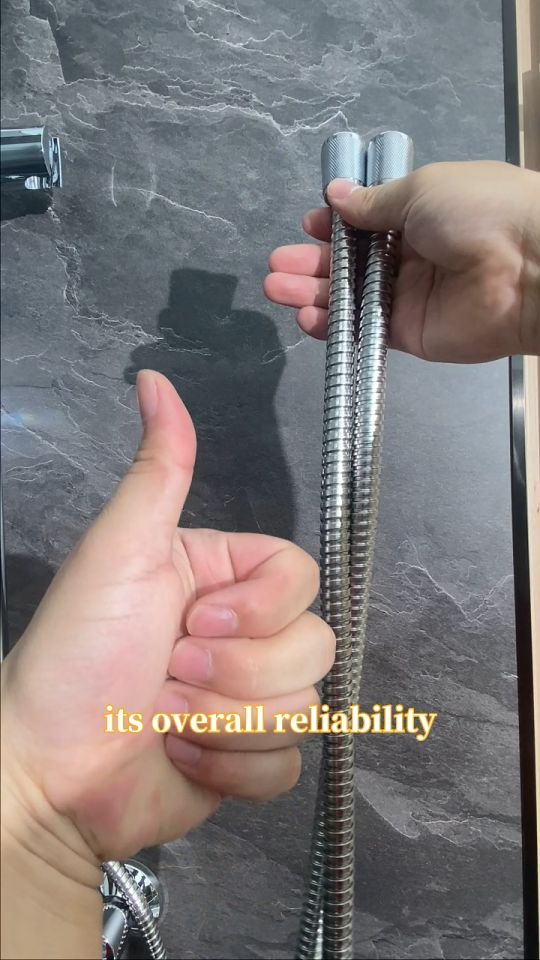 JOMOO 1.5M SUS304 Stainless Steel Flexible Shower Hose Shower Pipe Extension Bathroom Accessories