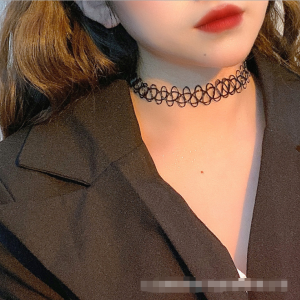 Elegant Womens Butterfly Knot Lace Choker Necklace Fresh out Fashion Jewelry Alloy Material No Pendant Fresh out Style