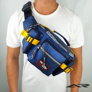 Tas Selempang Pria Anti Air Waistbag Waterproof POLO PROSTAR Tactical Bag Multi Fungsi
