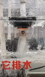 10x10cm Stainless steel bathroom deodorant ceramic tile hidden floor drain