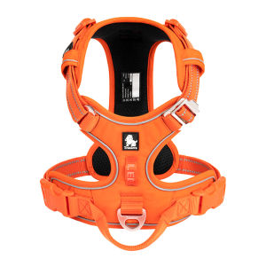 TRUELOVE Pet Harness Adjustable Dog Harness No Pull with Quick Release Buckle Soft Handle Breathable Mesh Reflective for Dog