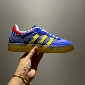 Mens Autumn Winter Classic Versatile Breathable Casual Board Shoes Genuine Leather Three Stripe Dequn Trendy Shoes Putian Sports Shoes