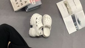 FENTINA Sandal Kodok Dewasa Wanita Kekinian Tinggi 8.5cm FUji Sandal Baim Wedges Sandal Jelly Wanita