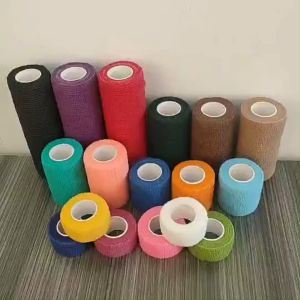 สำหรับกีฬา เทปผ้า ผ้าล็อค ยาว 4.5 เมตร สำหรับป้องกันข้อเท้า เทปผ้า ผ้าล็อคกระชับกล้ามเนื้อ