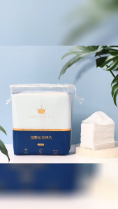 200PCS Wet Cotton Stretch Disposable Water Saving Cotton Pad Portable Makeup Removal Cotton Piece Breathable Facial Mask Paper