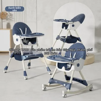SHANNAIER | Ghế Ăn Dặm Đa Năng Gấp Gọn Tiện Lợi Cho Bé