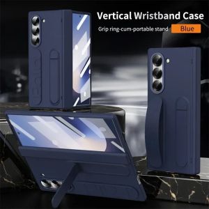 LS | With Touch Pen S Pen Hinge Protection For Samsung Galaxy Z Fold 7 6 5 4 3 Case Screen Protector Film Wristband Invisible Bracket