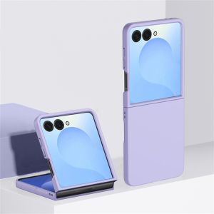 Luxury Ultra Thin Slim Matte Phone Case for Samsung Galaxy Z Flip 7 8 6 5 4 3 Flip8 ZFlip7 Hard PC Shockproof Fold Soft Cover