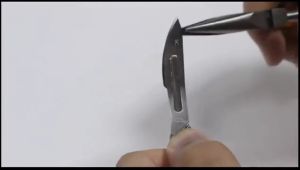 ใบมีดผ่าตัด ใบมีดแกะสลัก ใบมีดเบอร์11 ใบมีดตอนหมู ใบมีดเบอร์23 ใบมีดผ่าตัด แกะสลัก ใบมีดคุณภาพดี