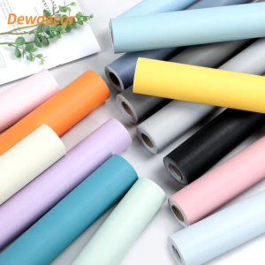 [300cm x 60cm]Wallpaper Dinding Roll MOTIF Putih murni hijau kuning ungu form Dekorasi Kamar Kelas atas