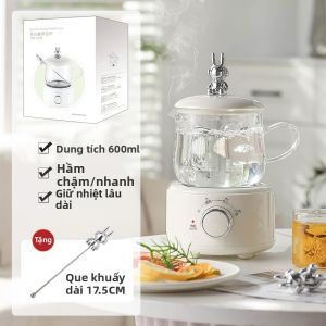 Bộ Lọc Trà Bằng Thủy Tinh Nhỏ Dùng Cho Văn Phòng Giữ Nhiệt Đa Năng Ấm Nước Bình Trà Bằng Thủy Tinh Borosilicate Ấm Trà