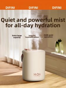 Difini | Large Mist Quiet Humidifier for Bedroom and Living Room