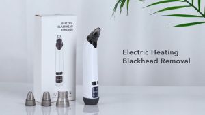 Oberni Alat Penyedot Pembersih Komedo Blackhead Pemanas Listrik Wajah Jerawat Pori Cleaner