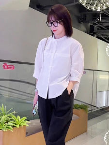 XUNYI | Áo Blouse Nữ Elegance Sang Trọng Tay Ba Phân