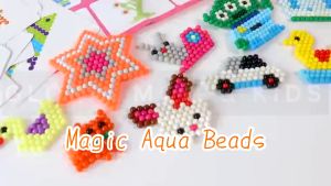 Water  Sticky Beads Set DIY Handmade Children Puzzle Water Drops Making Toys with Accessories Set Art Craft Educational Toys for Kids