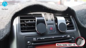 ที่ยึดโทรศัพท์มือถือในรถยนต์ แบบแม่เหล็กหมุนได้ 360 องศา รุ่น F3