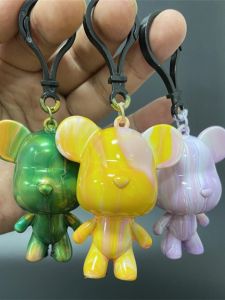 DIY Stress Relief Fluid Bear Keychain