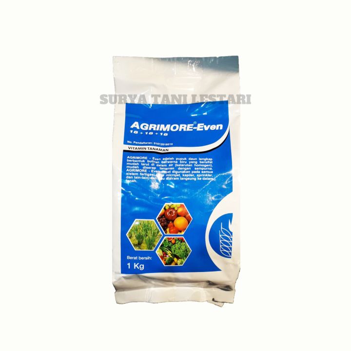 Agrimore Even 18-18-18 1 Kg Vitamin Tanaman | Lazada Indonesia