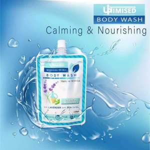 BODY WASH  CALMING & NOURISHING with LAVENDER & PEA EXTRACT