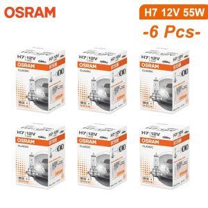 Osram | OSRAM CLASSIC H7 Car Headlight Bulb 12V 55W PX26d Standard Hi/Lo Beam 3200K White Halogen Light 64210