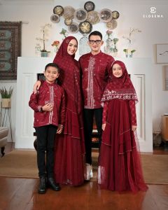 GAMIS SET SERIMBIT MUTIARA EID SERIES BY ELDEENA SYARI