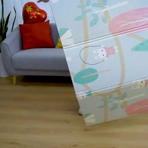 Double-sided Printed Foldable Thick Foam Pad for Babies
