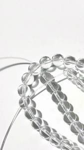 clear quartz crystal diy strand 6mm