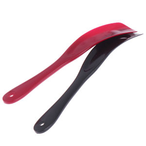 1pc Professional Shoe Lifter Plastic Shoe Horn Spoon Shape Shoe Accessories