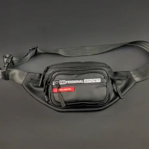 POLO AMSTAR - Waistbag Waterproof 7 Ruang Bahan Ballon Tas Pinggang Pria Wanita bisa Selempang
