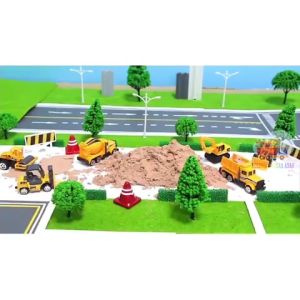 MAINAN ANAK TRUK & KONSTRUKSI - TRUK EXCAVATOR TRAKTOR MOLEN FORKLIFT ROLLER - MOBIL KONSTRUKSI DIE CAST MINI MODEL ALAT BERAT