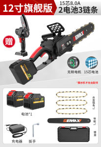 เลื่อยไฟฟ้าใช้ในบ้านเลื่อยไฟฟ้าแบบชาร์จไฟแบบมือถือขนาดเล็กสำหรับฟืนเลื่อยตัดไม้กลางแจ้งสำหรับงานไม้เลื่อยไฟฟ้าลิเธียม