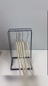 Hanger Organizer Stacker for Closet Laundry Room Holds up 100 Wire Hangers Iron Clothes Hanger Storage Rack Holder Adults or Children