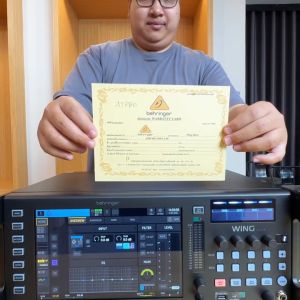 Behringer Wing Rack มิกเซอร์ดิจิตอล จอขนาด 10.1 นิ้ว รองรับ 48 แชนแนล 28 บัส AT Prosound