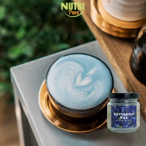 Nutri Pure Butterfly Pea Powder (50g) Natural Flavouring & Colouring Nutrition Healthy Cook Bake Ingredient