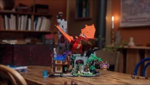 (Ready Stock) 21348 Lego Ideas Dungeons & Dragons: Red Dragons Tale Building Toy (3745 Pieces)