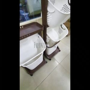 LAUNDRY BASKET TABITHA KERANJANG BAJU RODA TABITHA / RAK SERBAGUNA [TABBOX]