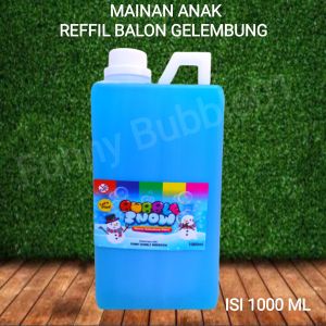 Mainan Anak Refil balon Gelembung 1000 ml Isi ulang Balon gelembung bubble camera Buble stick