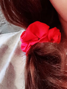 ยางรัดผมผ้าซาตินขนาดเล็ก ยางรัดผมสไตล์เกาหลี ไม่ทำลายผม ยางรัดผมสไตล์นักเรียน ยางรัดผมสไตล์ญี่ปุ่น ยางรัดผมสไตล์เกาหลี