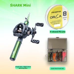 fishingfans | Ultra Compact Telescopic Travel Spinning Rod ML Set