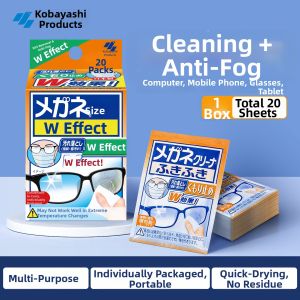 Kobayashi | Anti-Fog and Multipurpose Cleaning Wipes 20 Pieces