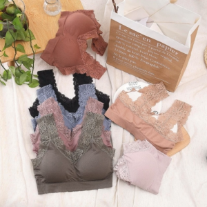 Ninabobo BR132 Sport Bra Bruket BH Wanita Sports Olahraga Gym Yoga Zumba Pakaian Dalam Leher V-Neck