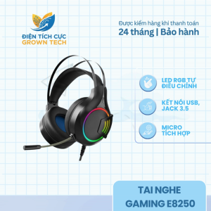 Tai nghe chụp tai gaming chính hãng Deiog E8250 có đệm tai thoải mái