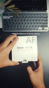 Meike 50mm F1.8 Auto Focus Prime Lens เลนส์ออโต้โฟกัส สำหรับกล้อง Sony (E-Mount) I Nikon (Z-Mount)