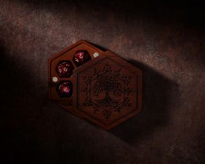 The World Tree Dice Box | Premium DnD Dice Box | D&D Dice Box | Dice Vault | Dice Storage Tray for MTG RPG Gaming