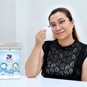 ZiF Kapas Kecantikan Wajah Makeup Beauty Cotton Anti Brudul