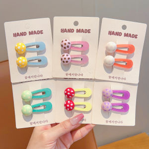 ENEN | Cute Cartoon Candy Color Forehead Hair Clips
