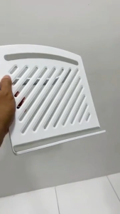 AKIRO HOME Foldable Laptop Holder Laptop Stand Portable Notebook Tablet Riser Stand Ventilation Cooling Laptop Stand Support 12in - 17in Pemegang Laptop