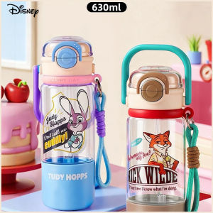Disney | Disney Childrens Water Bottle for School Use Zootopia Design Drinking Bottle for Boys and Girls Primary School Pupils
